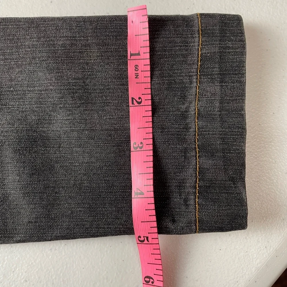 Vintage Rampage Jean Co. Jean Blazer Black Size L We Are all Strange Here - Picture 9 of 10